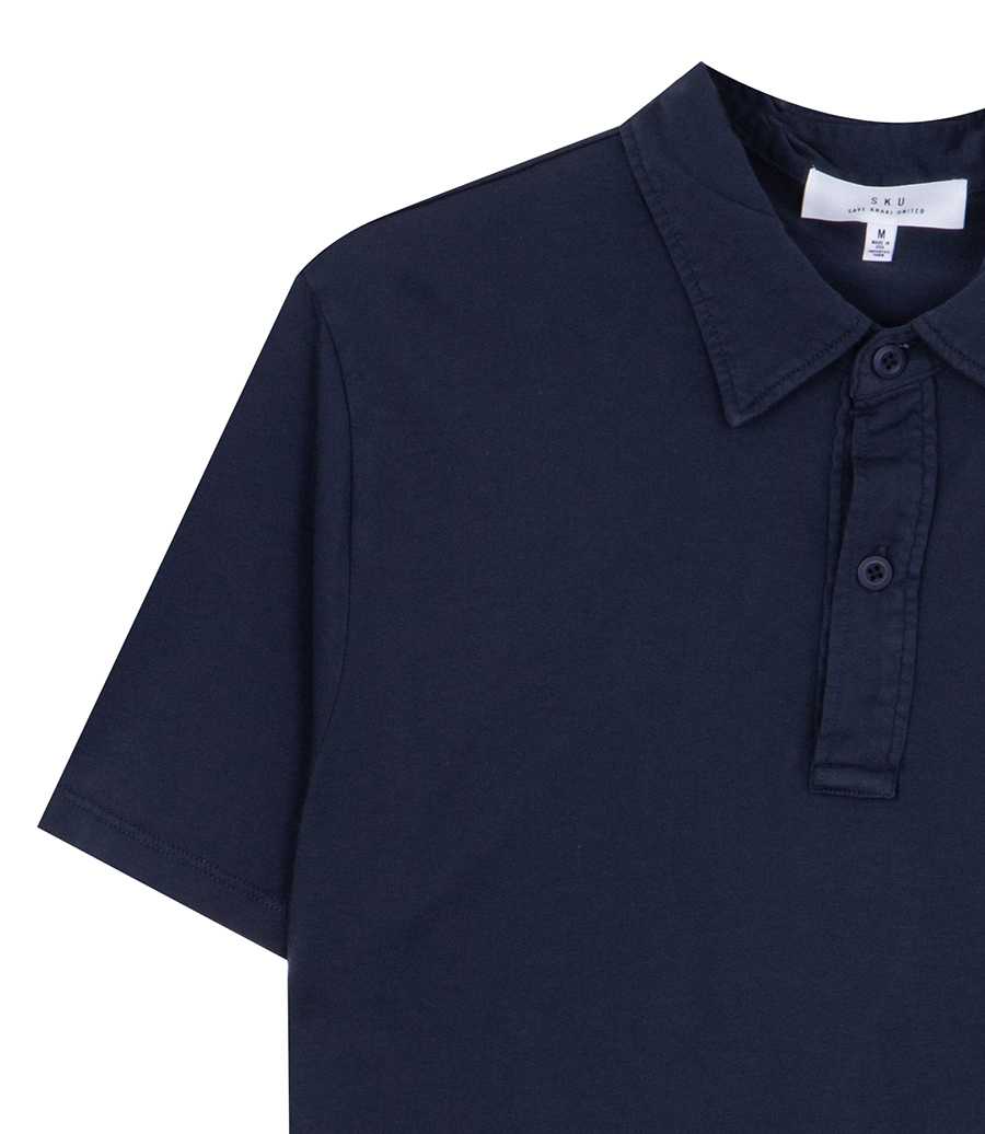 SS SUPIMA JERSEY POLO TEE
