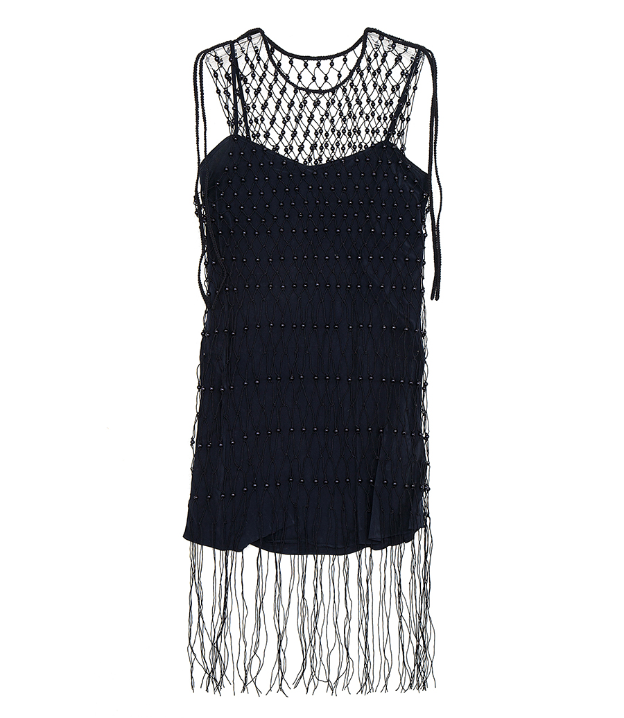 DION LEE - NET MACRAME DRESS