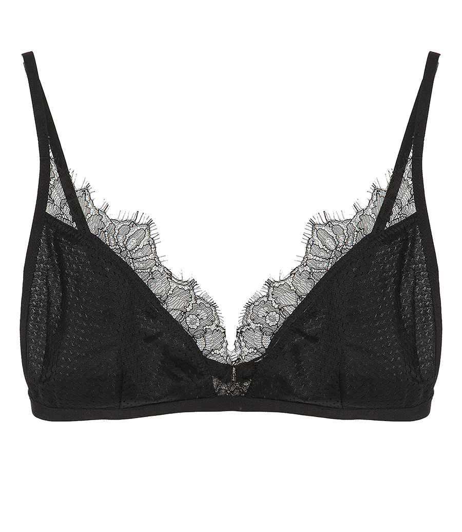 DION LEE - CHANTILLY MESH TRIANGLE BRA