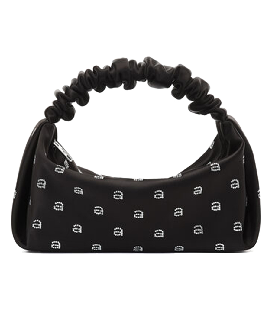 How to make a trendy scrunchie bag l Alexander Wang inspired scrunchie bag  - YouTube