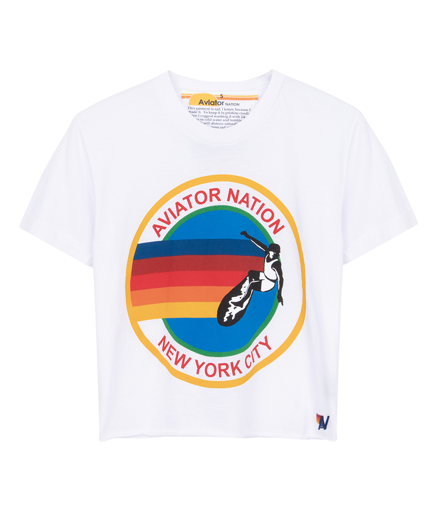 AVIATOR NATION - AV NYC BOYFRIEND TEE