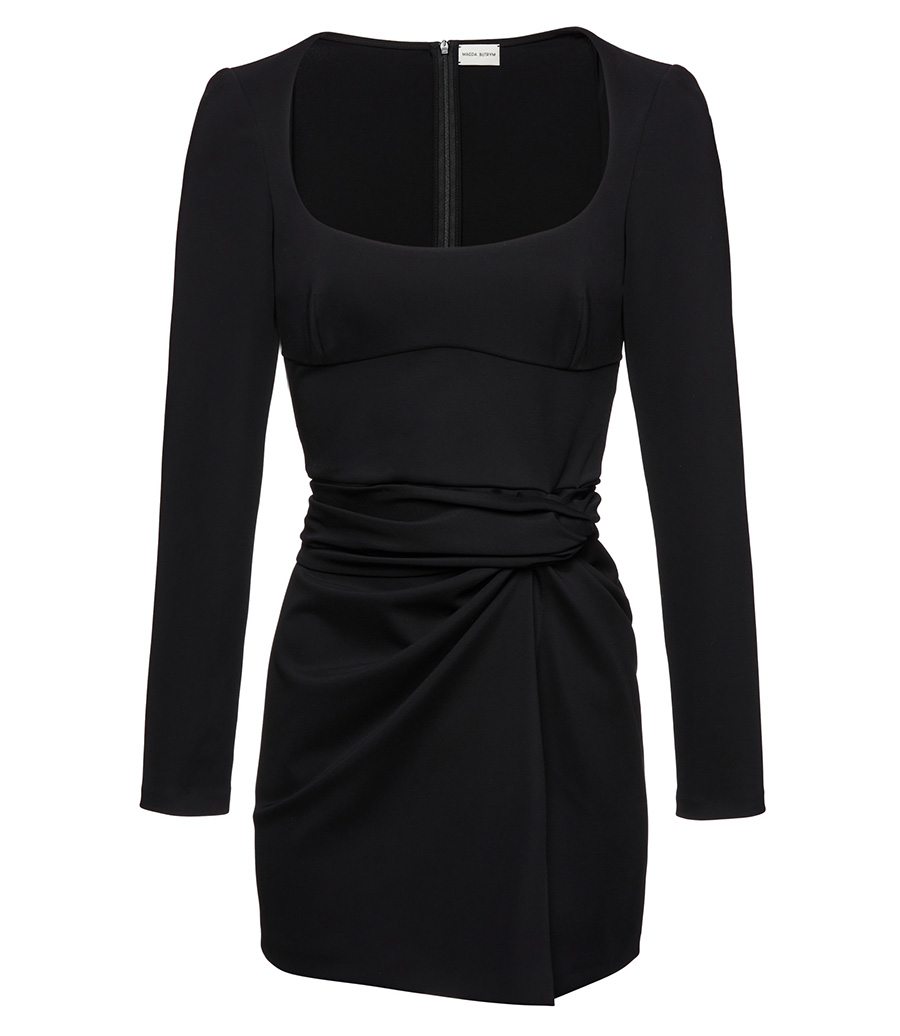 MAGDA BUTRYM - SIMPLE DRAPED MINI DRESS