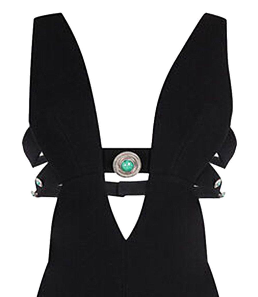 CUT-OUT MAXI DRESS