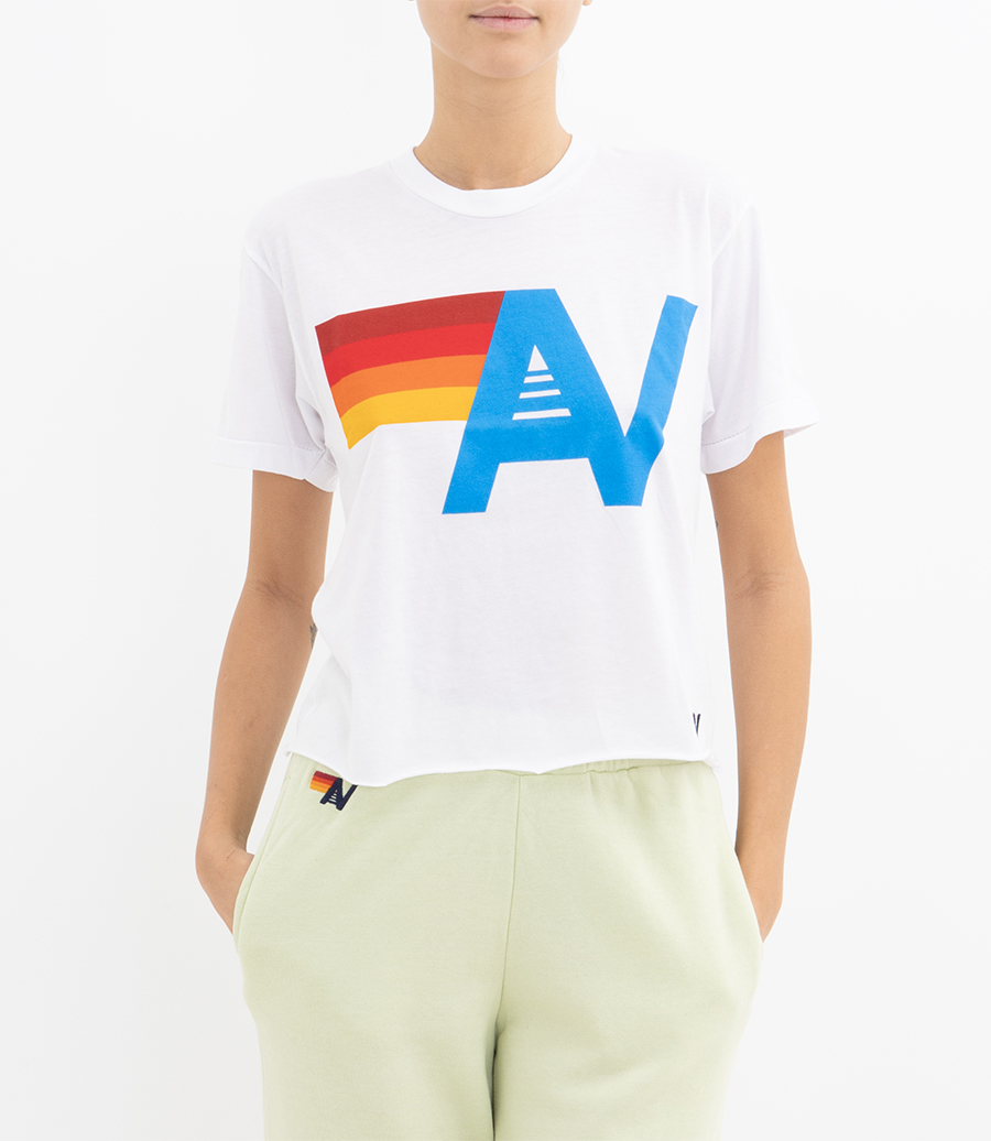 WOMENS LOGO BOYFRIEND TEE