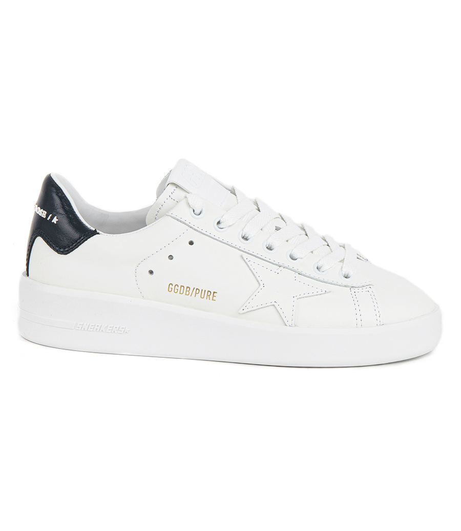 GOLDEN GOOSE  - BLUE SHINY HEEL PURESTAR
