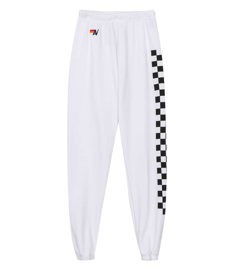 AVIATOR NATION - CHECK LEG WOMEN'S SWEATPANTS