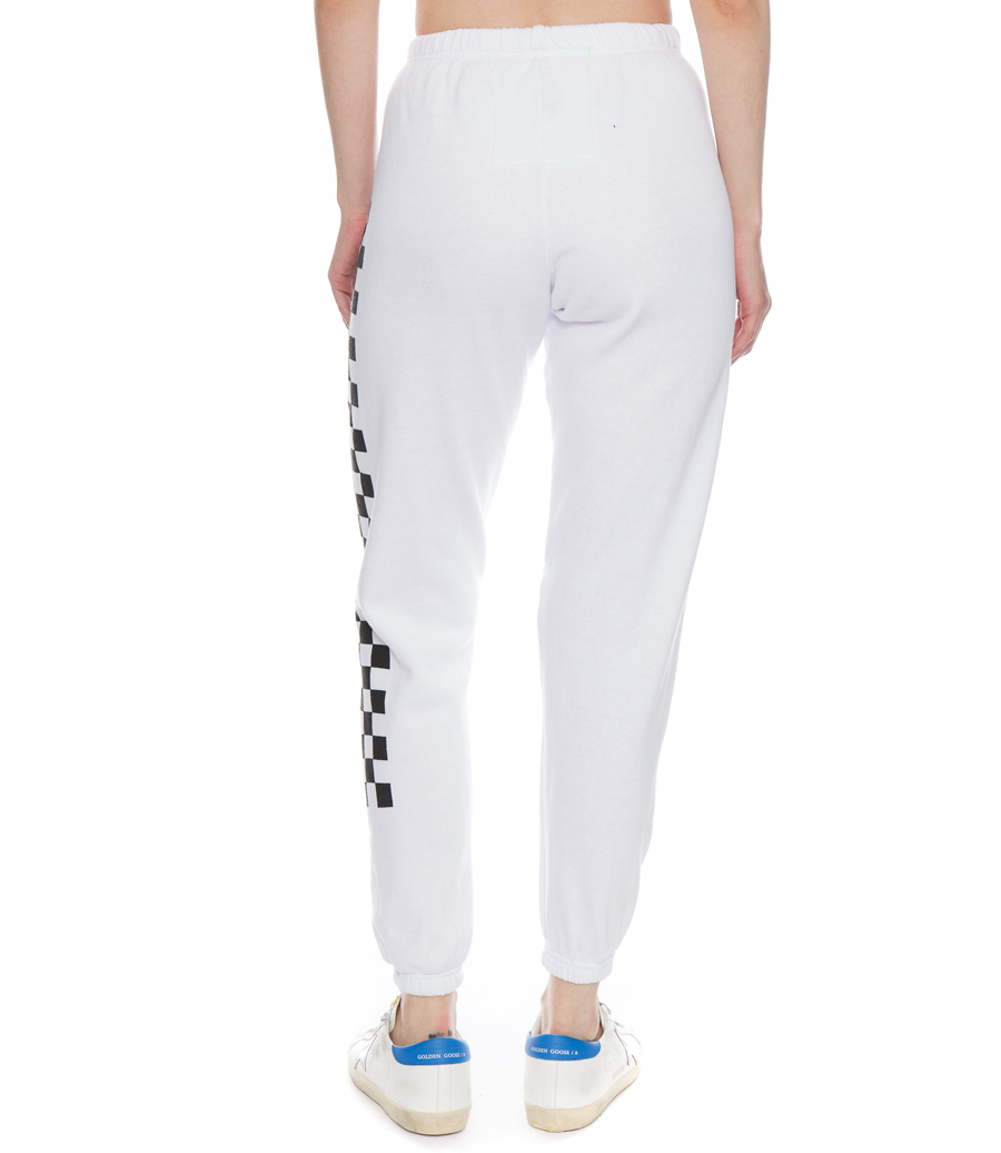 CHECK LEG WOMEN'S SWEATPANTS