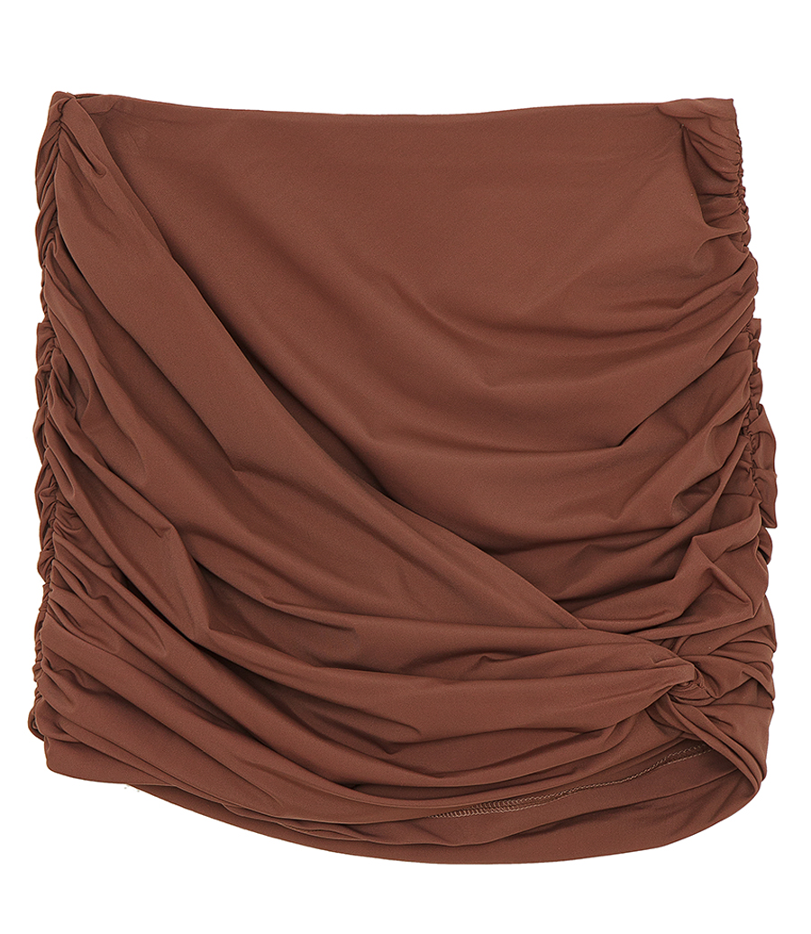 MAGDA BUTRYM - DRAPED MINI SWIM SKIRT