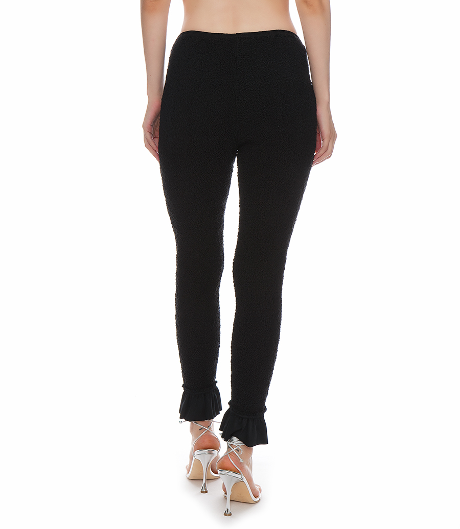 HIGH WAISTED BOOT CUT PANT
