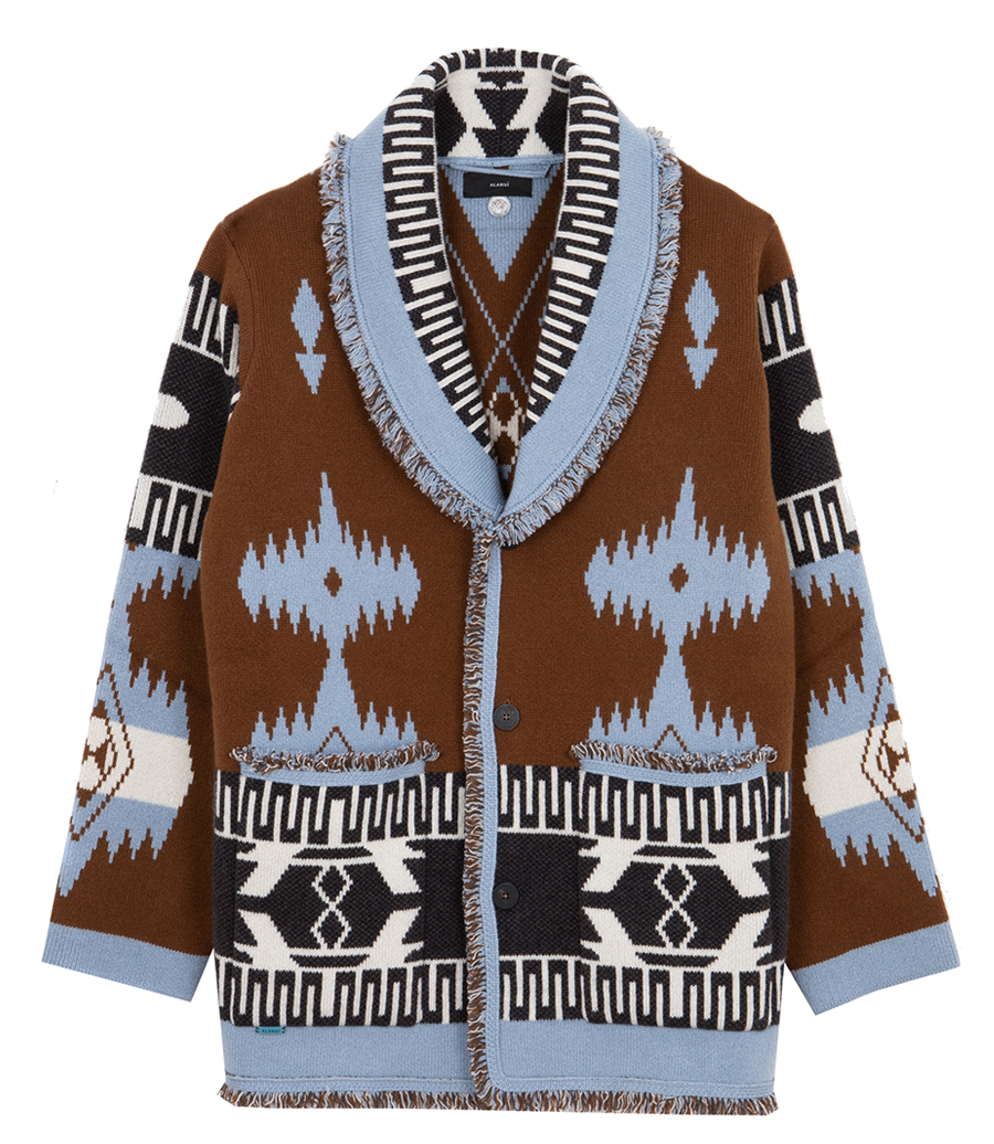 ALANUI - ICON JACQUARD CARDIGAN