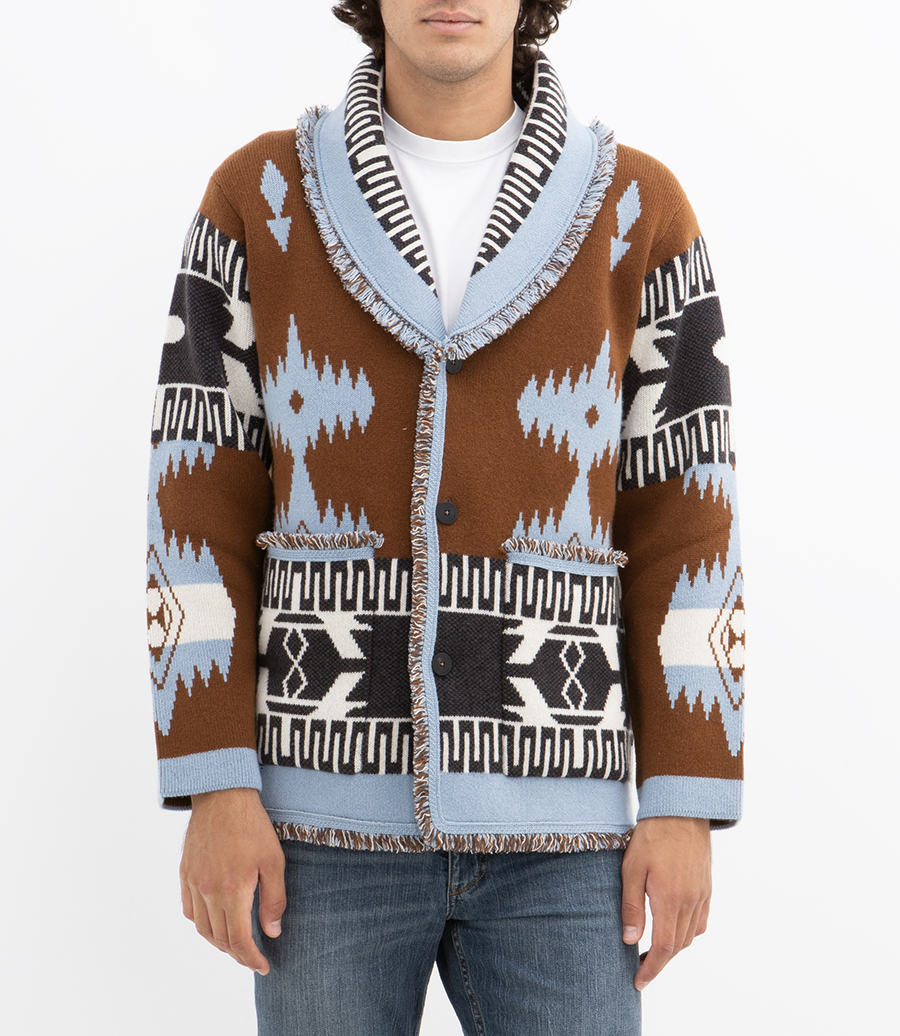 ICON JACQUARD CARDIGAN