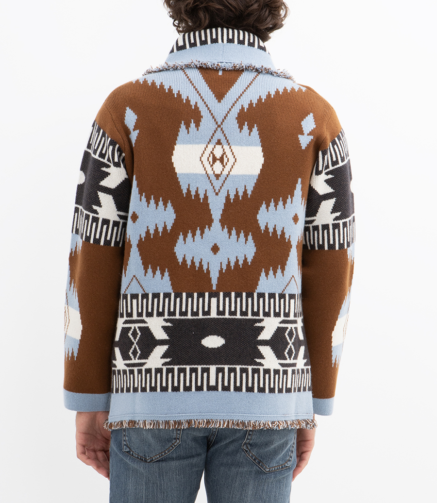 ICON JACQUARD CARDIGAN