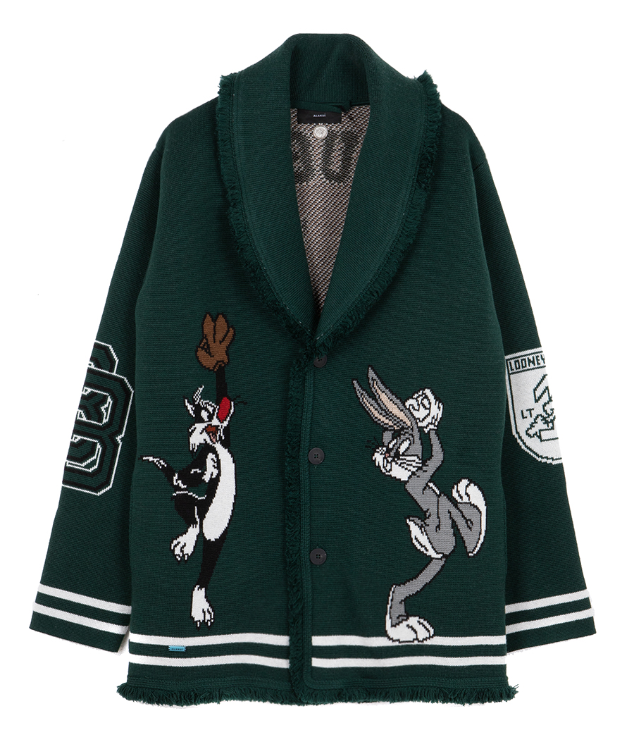 ALANUI - BUGS BUNNY & SYLVESTER CARDIGAN
