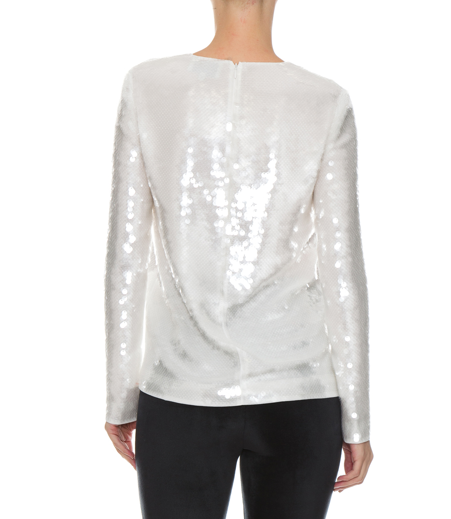 SEQUINED BLOUSE