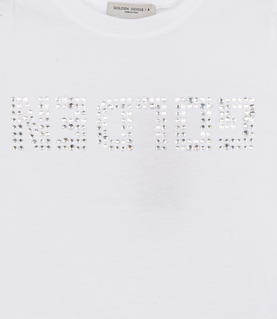 GOLDEN COLLECTION - GIRLS T-SHIRT WITH CRYSTALS