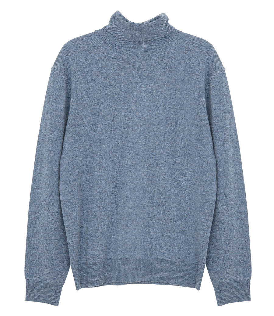HARTFORD - WOOL AND CASHMERE ROLL NECK