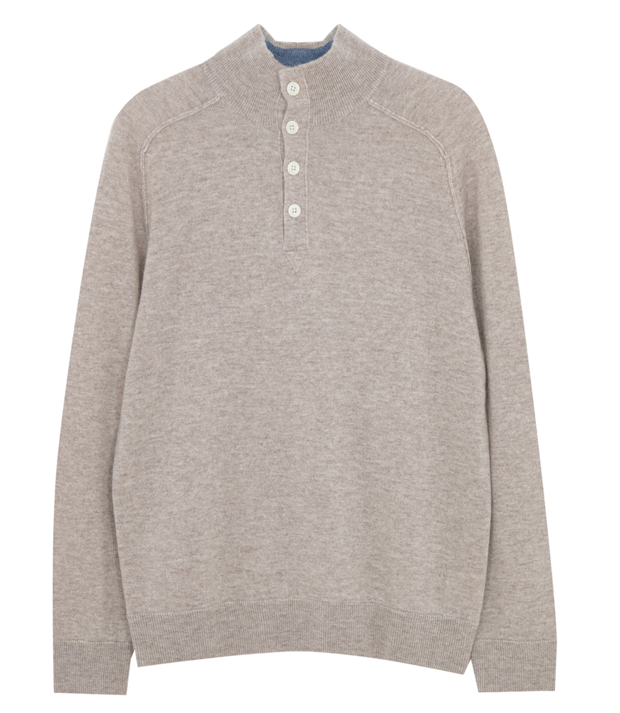 HARTFORD - WOOL AND CASHMERE HIGH-NECK SWEATER