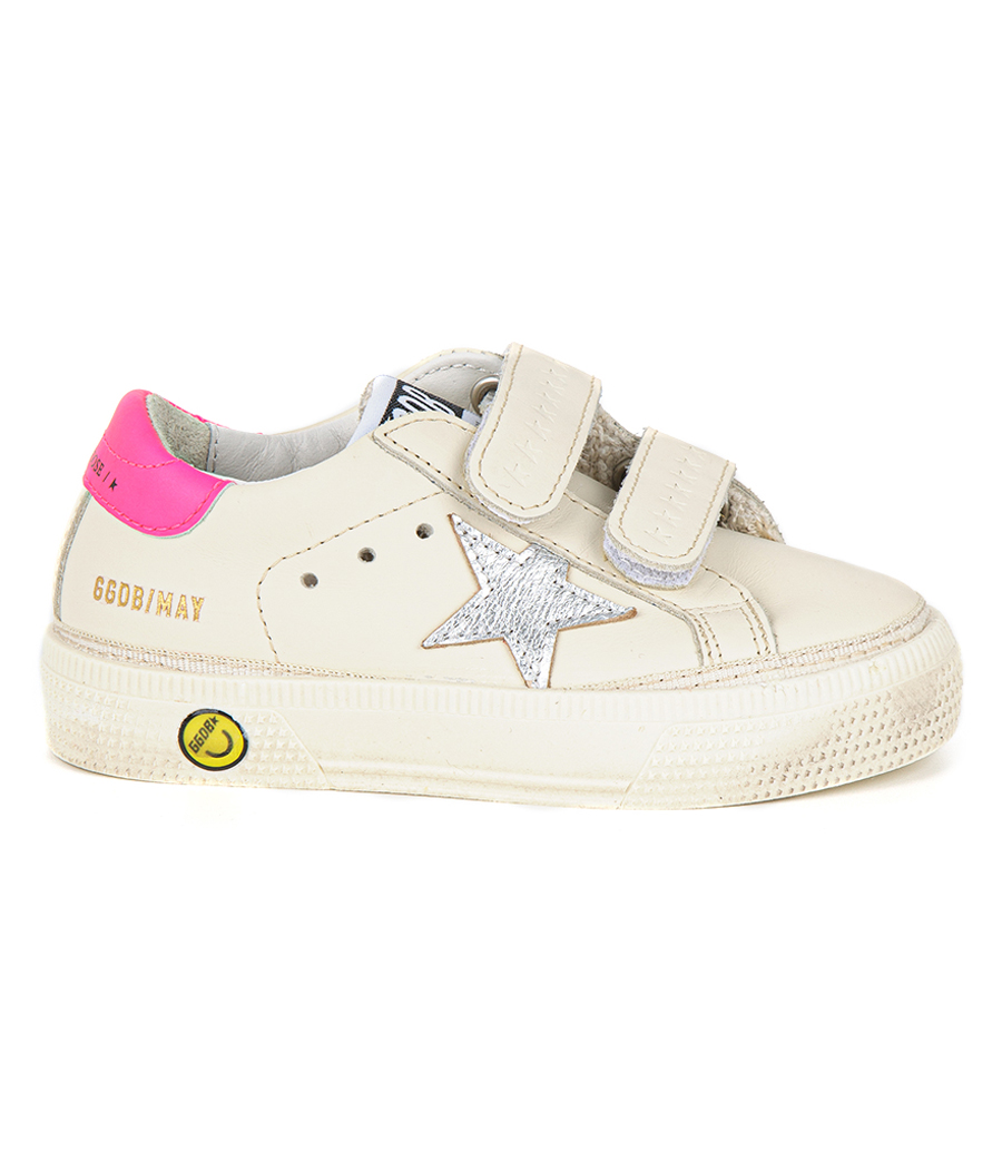 GOLDEN GOOSE  - MAY SCHOOL LEATHER STAR