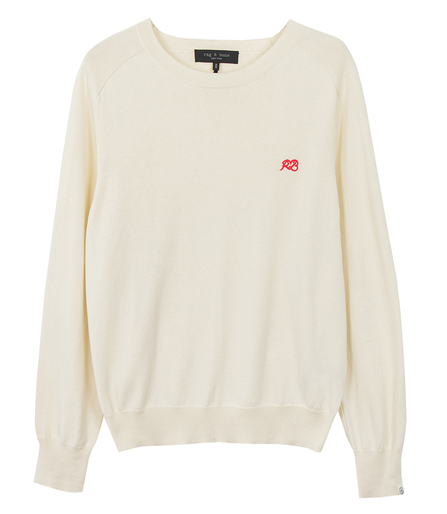 RAG & BONE - LOVE RB COTTON CREW