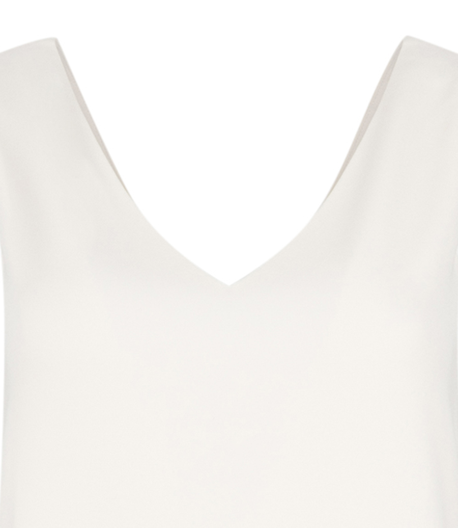 V NECK EASY DRESS
