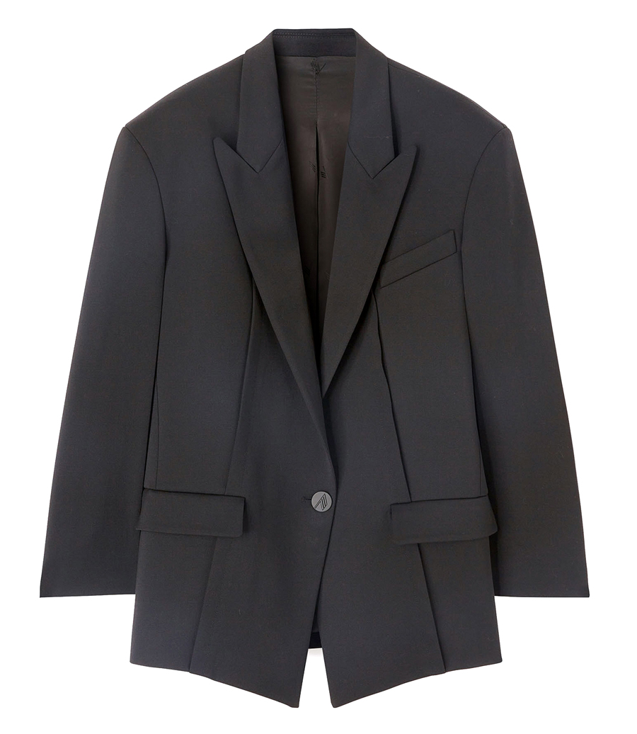 THE ATTICO - ''GLEN'' BLACK BLAZER
