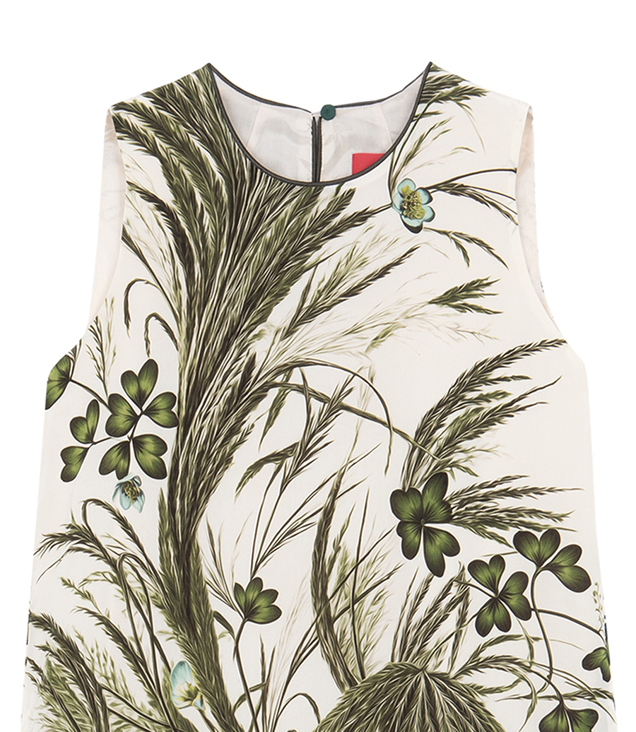 LONG CREW NECK DRESS