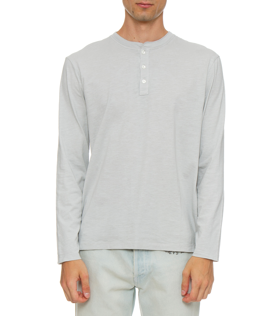 HENLEY T-SHIRT LS