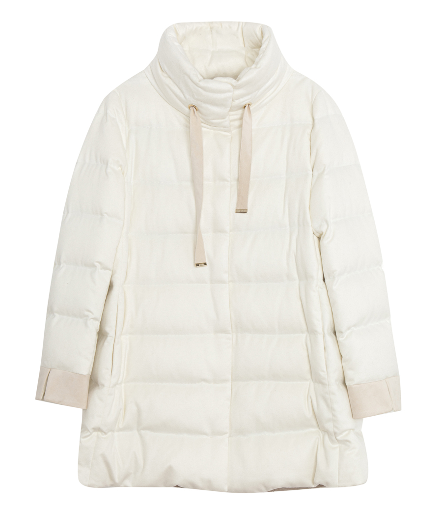 HERNO - A-SHAPE CASHMERE SILK JACKET