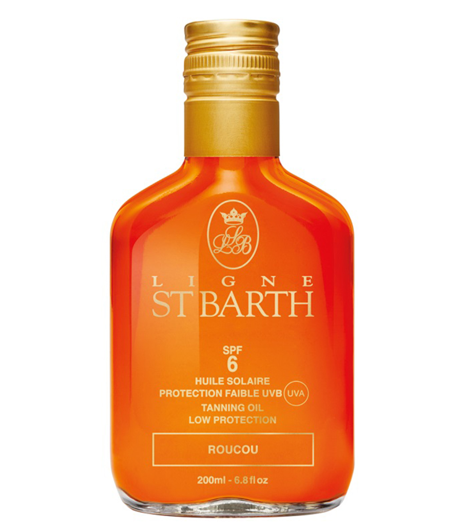 LIGNE ST.BARTH COSMETICS - ROUCOU TANNING OIL SPF 6 (200ml)