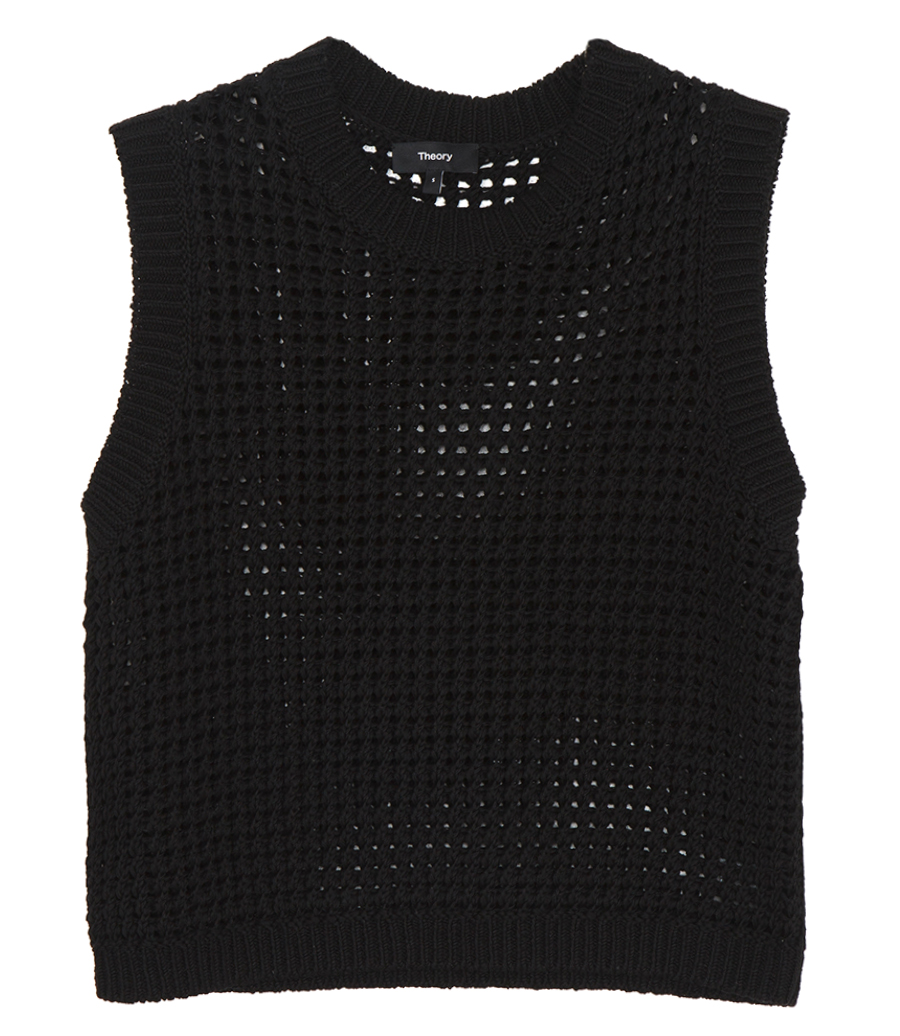 THEORY - CREW NECK VEST