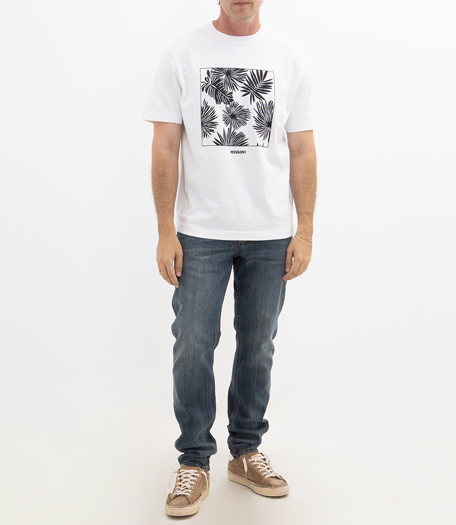 FLOREAL PRINT SS T-SHIRT