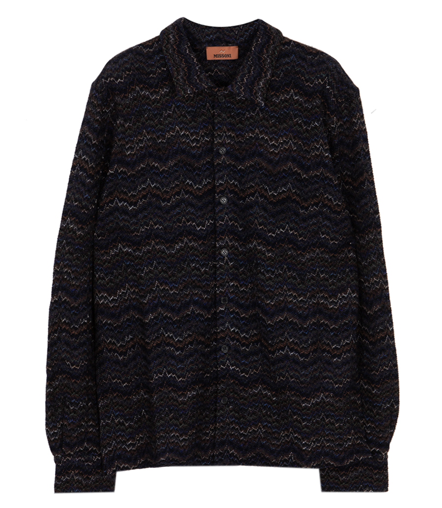 MISSONI - NON TEXTURED CHEVRON CARDIGAN