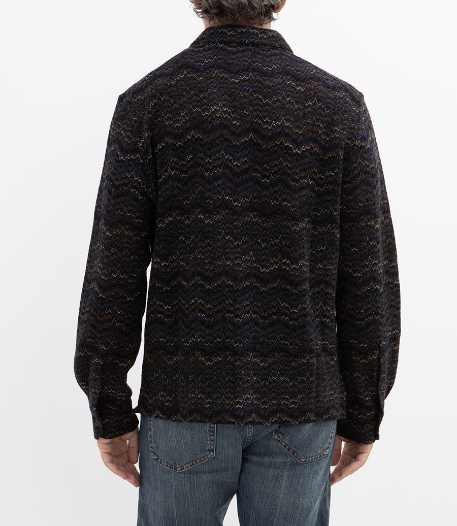 NON TEXTURED CHEVRON CARDIGAN