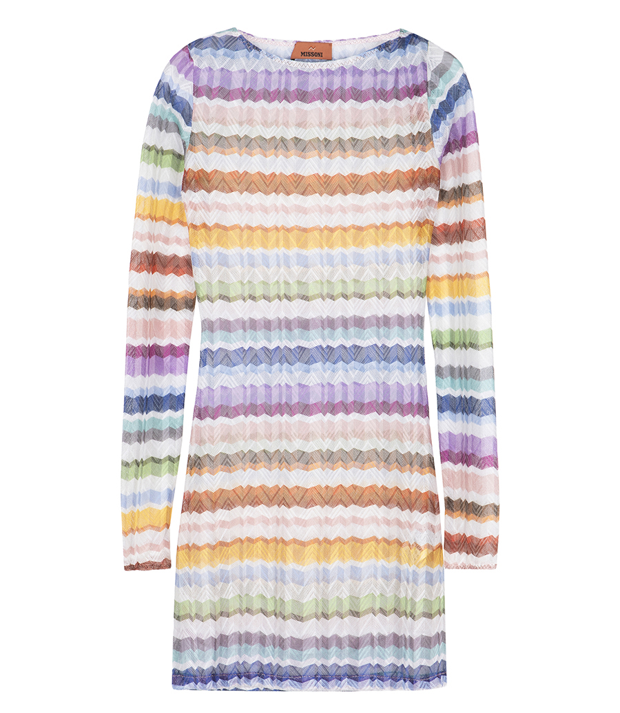 MISSONI - ZIG ZAG MOTIF LONG SLEEVE T-SHIRT