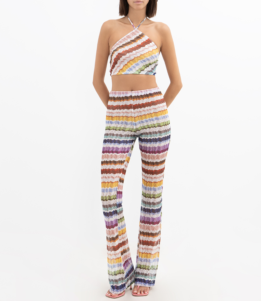 ZIG ZAG TULLE TROUSERS