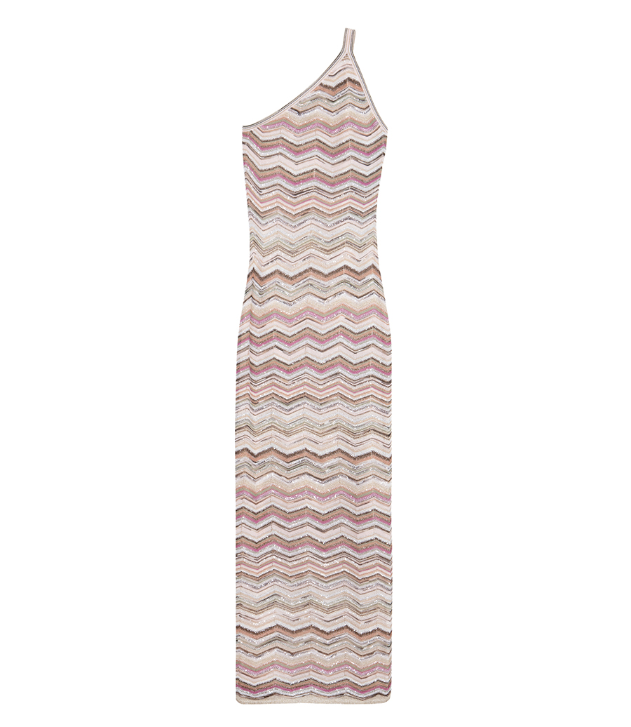 MISSONI - ONE SHOULDER LONG DRESS