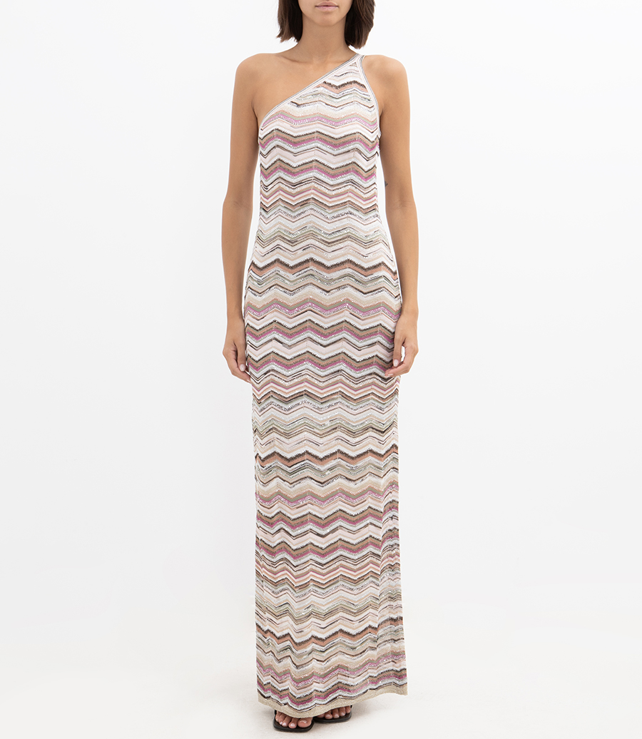ONE SHOULDER LONG DRESS