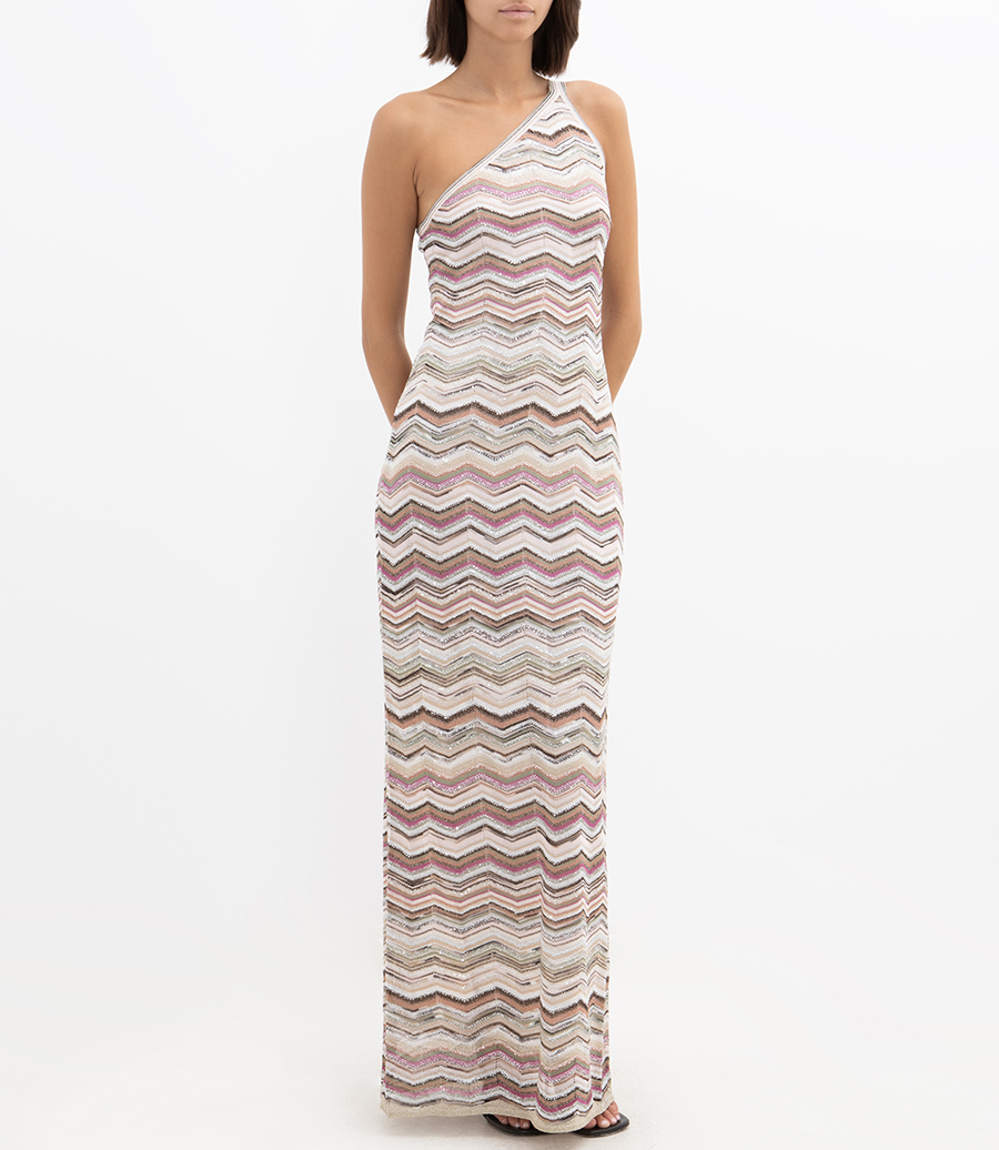 ONE SHOULDER LONG DRESS
