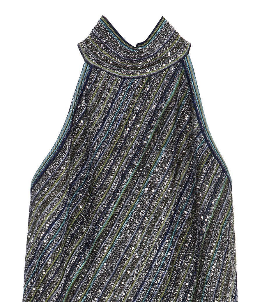 OPEN BACK MINI DRESS