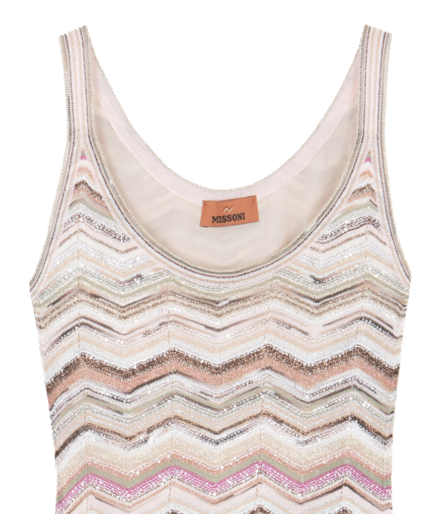 SLEEVELESS SHORT DRESS