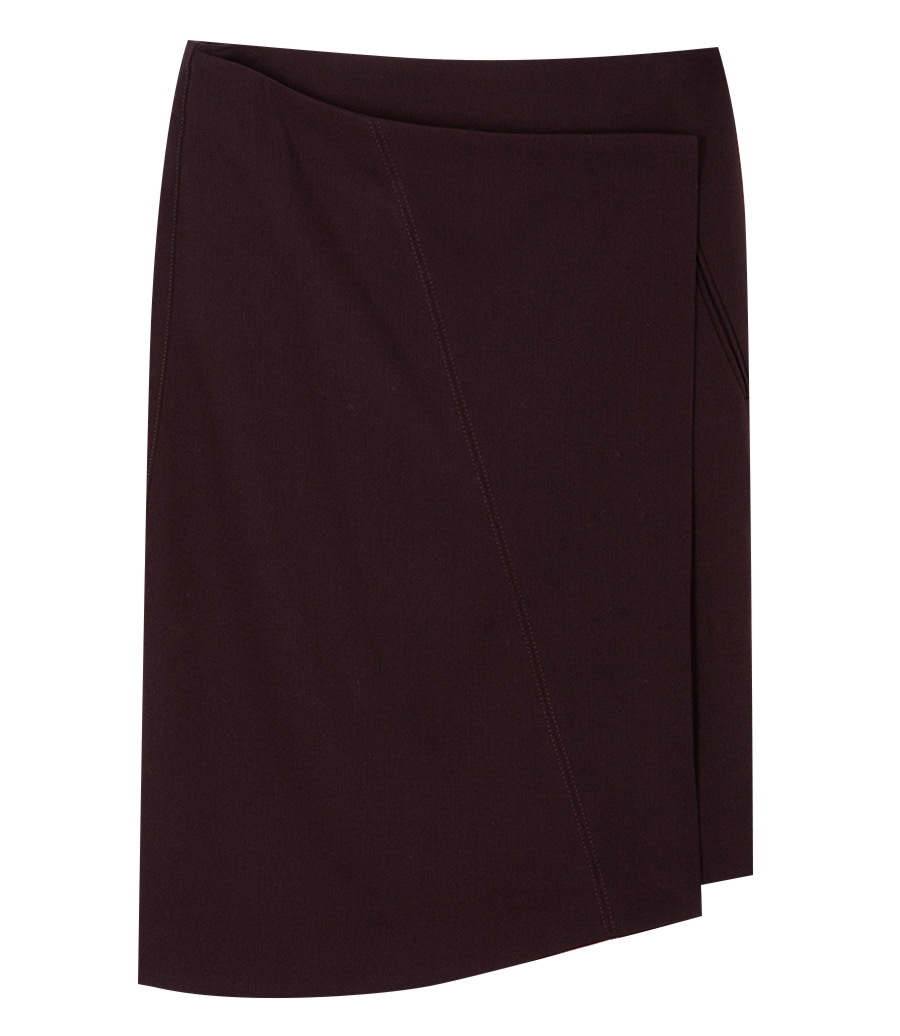 VICTORIA BECKHAM - TAILORED WRAP SKIRT