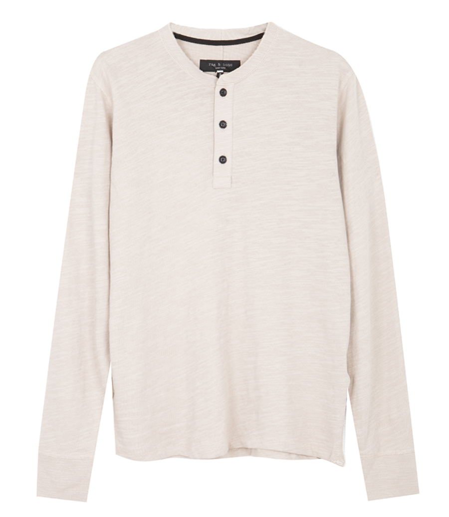 RAG & BONE - CLASSIC FLAME HENLEY