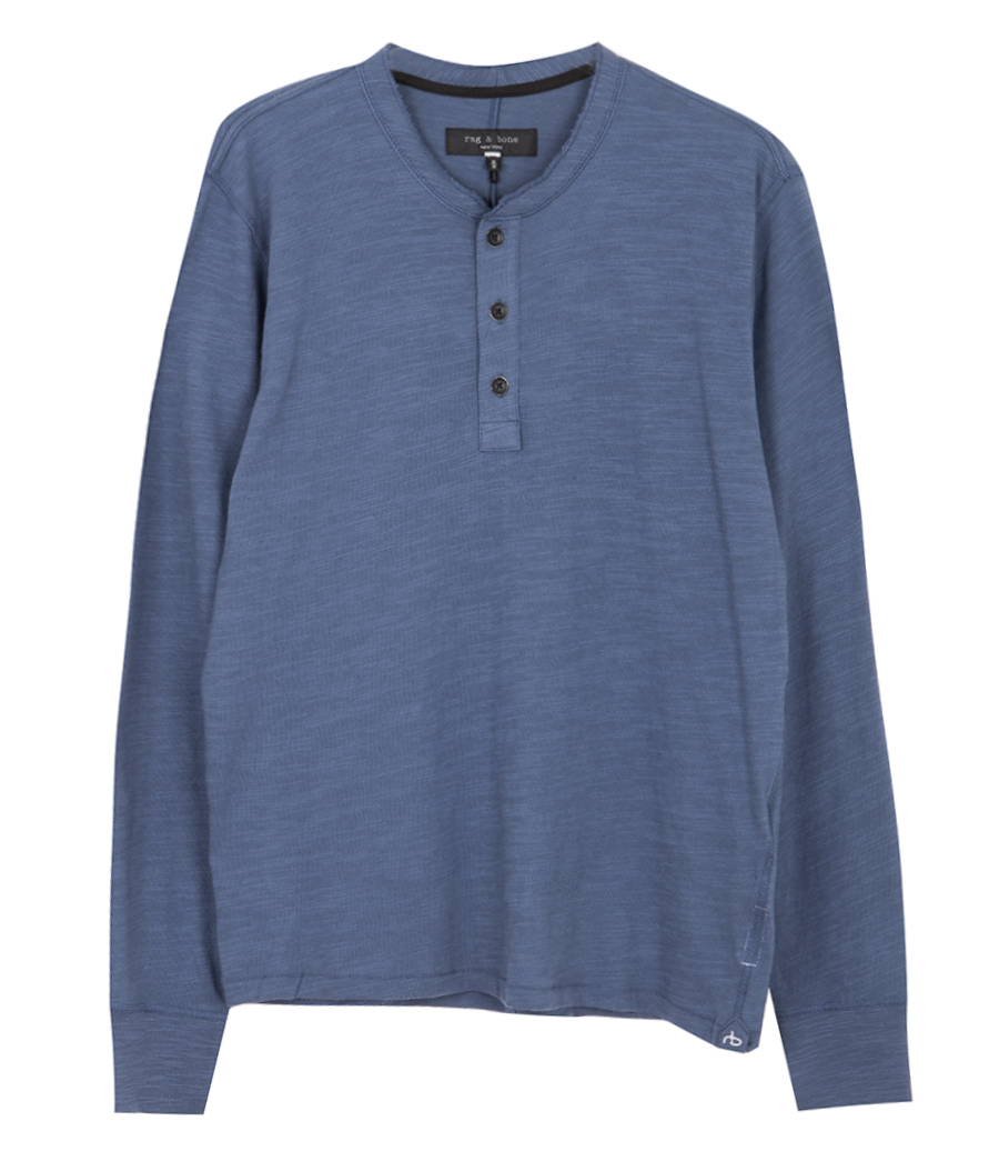 RAG & BONE - CLASSIC FLAME HENLEY