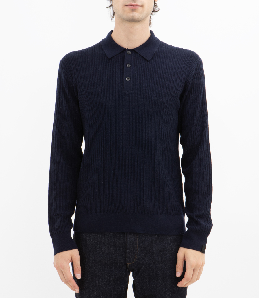 CRAWFORD POLO SWEATER