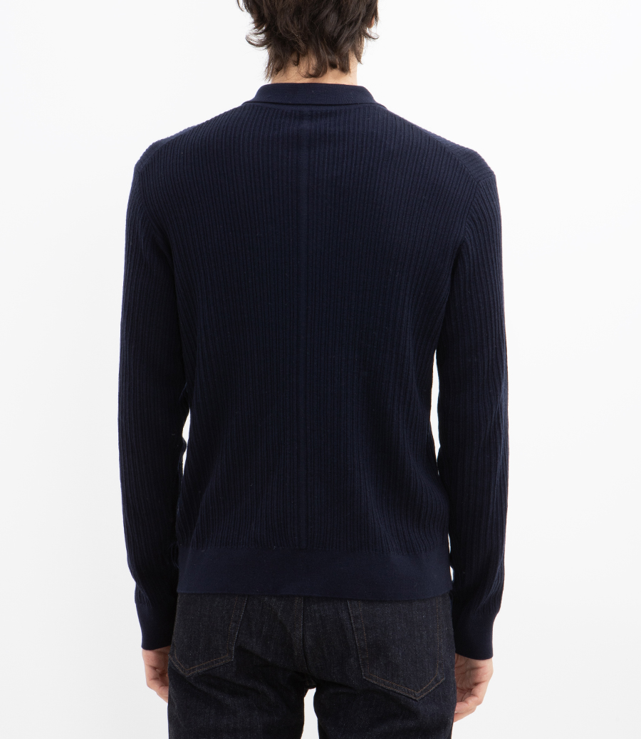 CRAWFORD POLO SWEATER