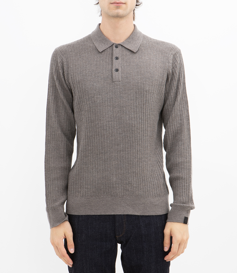 CRAWFORD POLO SWEATER