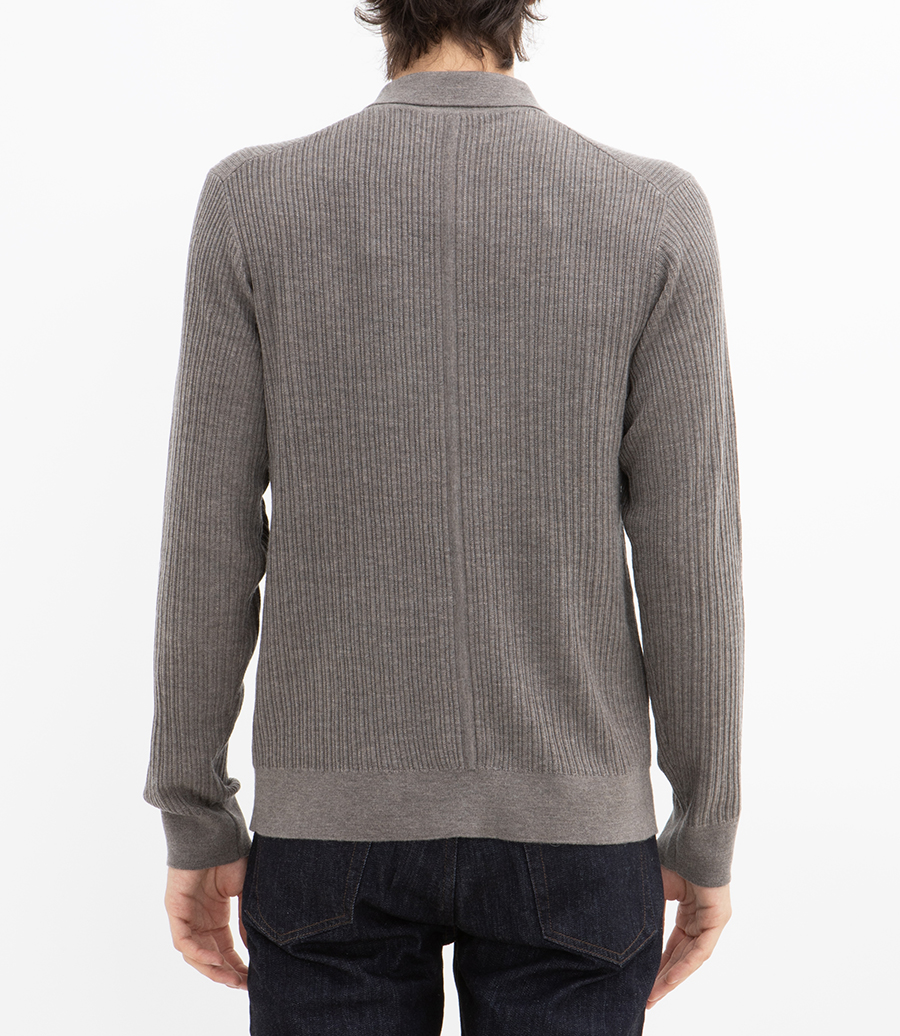 CRAWFORD POLO SWEATER