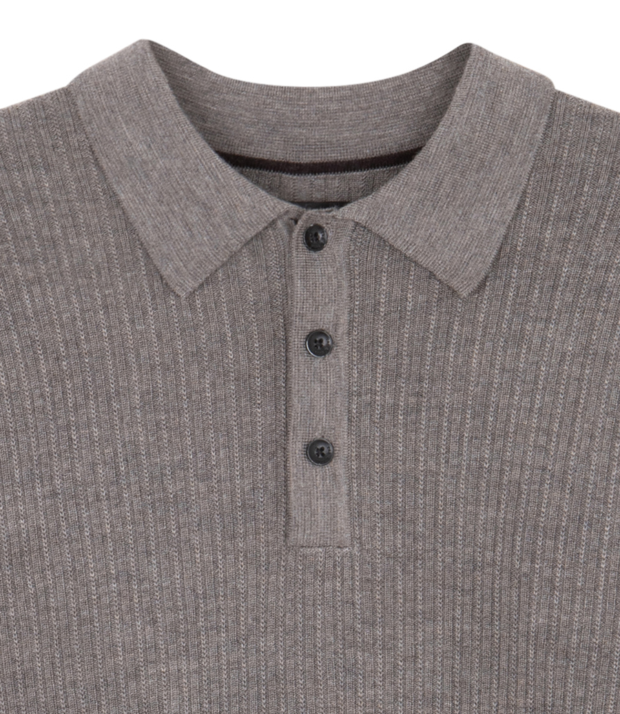 CRAWFORD POLO SWEATER