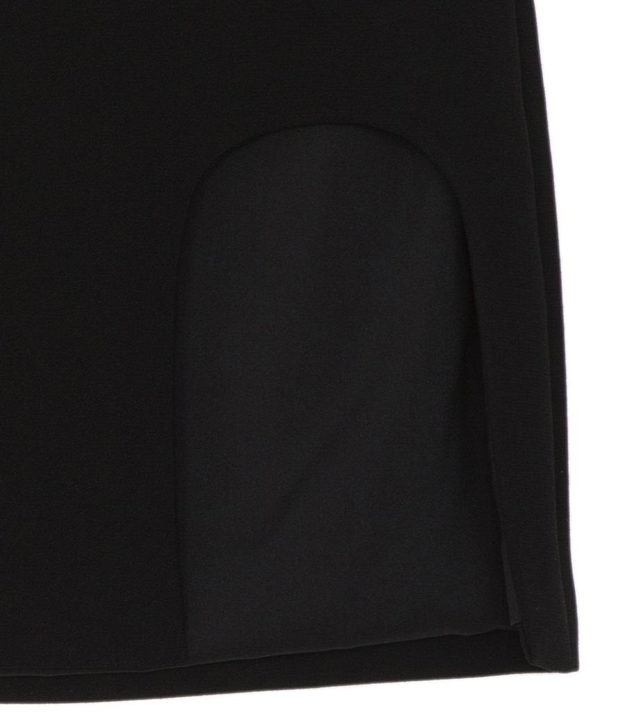MINI SKIRT WITH ROUND SILT