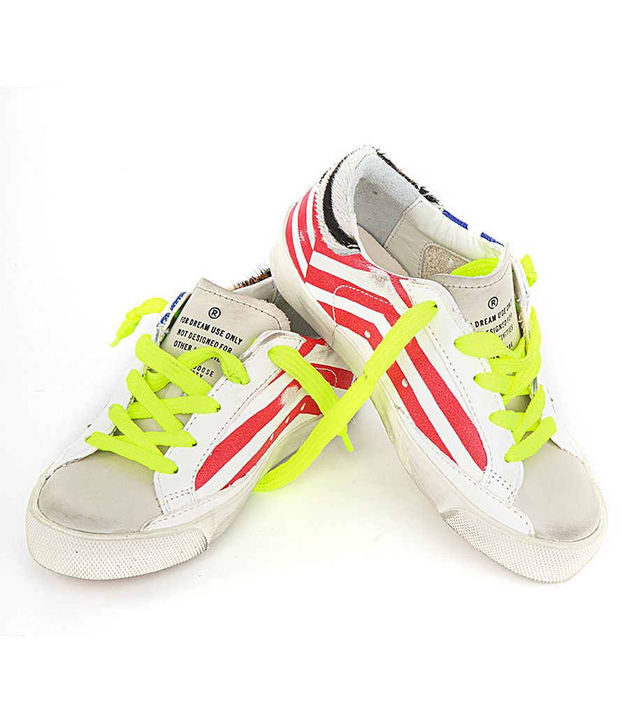 AMERICAN FLAG PRINT SUPER-STAR